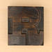 wood type letter R