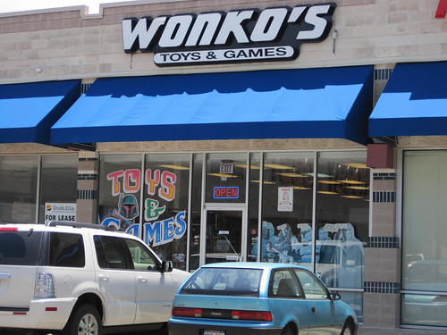 Wonko's Toys and Games Store Entrance