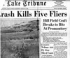 Salt Lake Tribune: The Crash