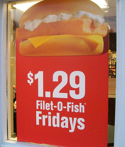 Filet-O-Fish Sign