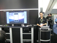 Ryan showing Daylite Touch