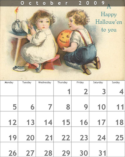 2009 october calendar. that 2009+october+calendar