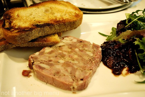Game terrine, grap chutney and toasted country bread £8