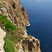 Formentera - Roccia a picco sul mare