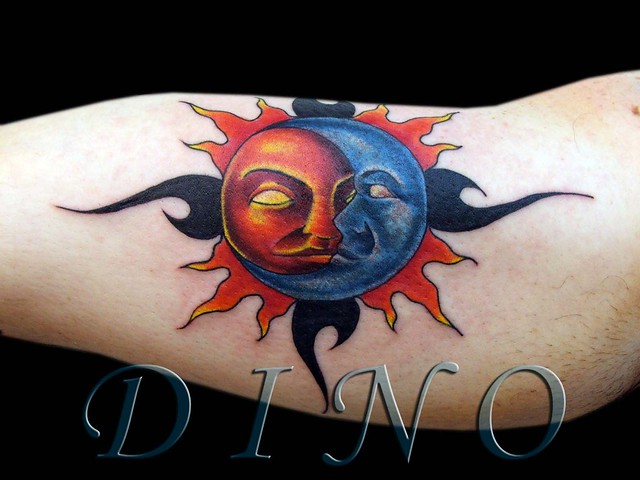 Tatuaje Sol Luna