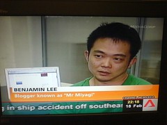 Mr Miyagi on Channel Newsasia