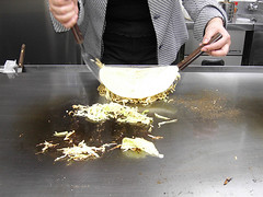 Okonomiyaki, process 5