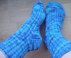 Finished! Olympic socks