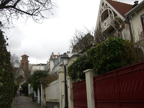 Houses of the rue de la Mouzaia at Paris (9)