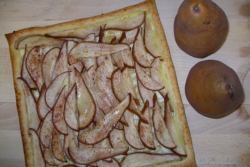 pear and almond galette