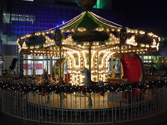 Xmas merry-go-round