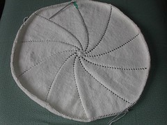 Pinwheel blanket progress #2