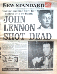 JOHN LENNON SHOT