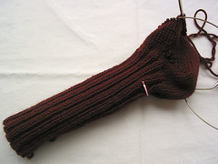 Brown Socks - sock 2