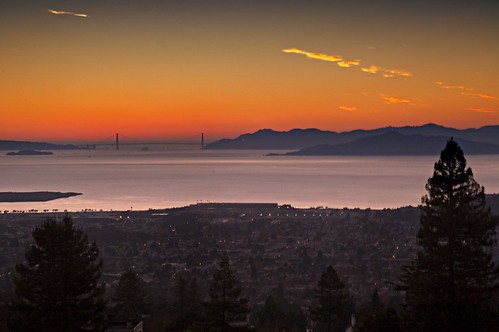 Golden Gate Pastel Sunset