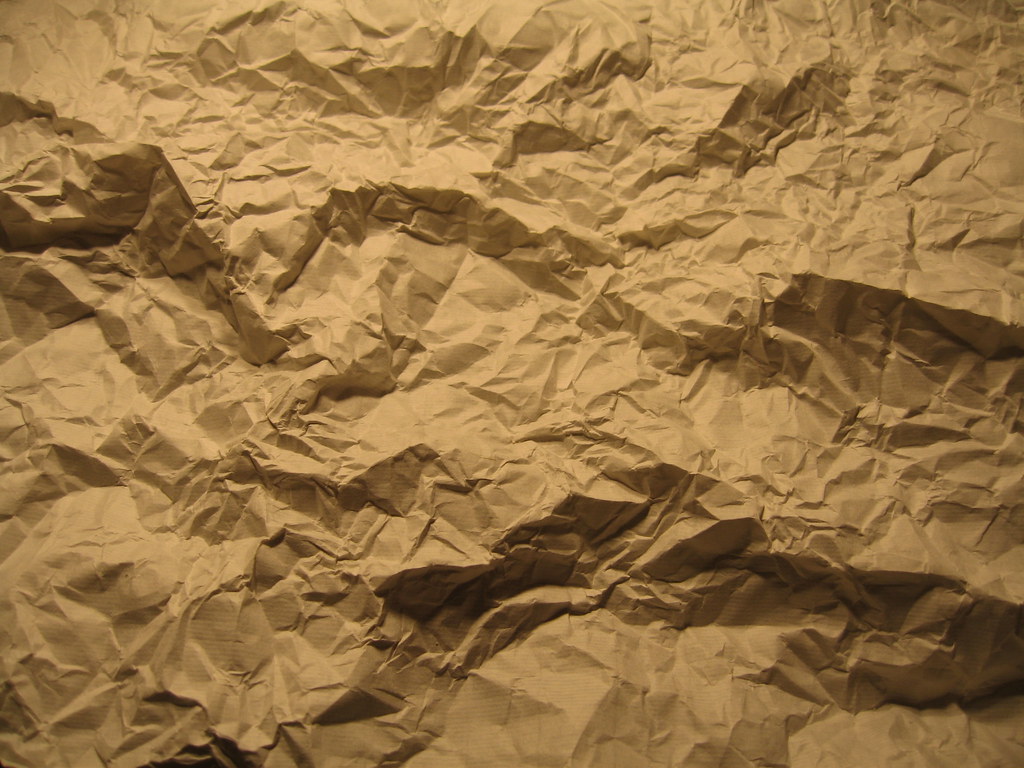 atelier marouflash  papier froisser