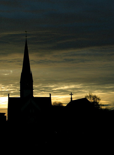 Church in December sun II