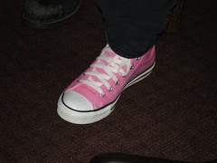 Dana's shoe