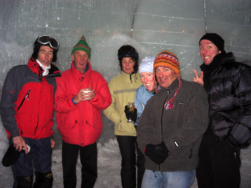 hot drinks in the Ice Bar