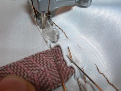 shoulder sew detail