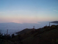 sunrise and fog prewitt ridge