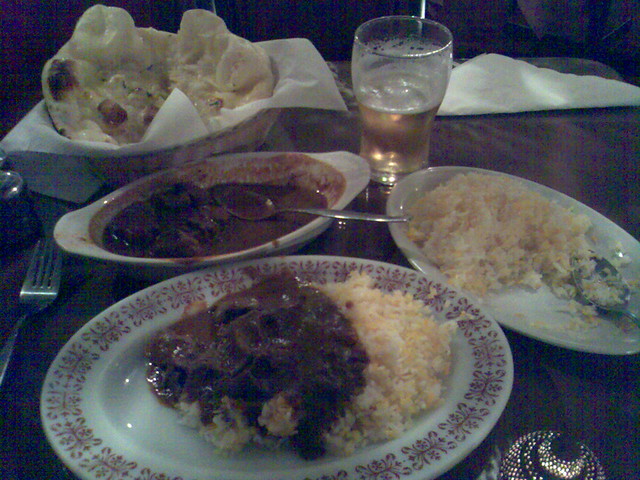 vindaloo lamb vindaloo naan and rice at a great little indian in ...