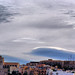 Ibiza - Nubes sobre  Dalt Vila