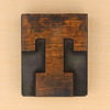 wood type letter T