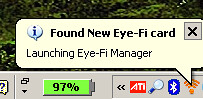 Eye-Fi Detected 1