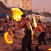 Ibiza - Fire show at Cafe Del Mar