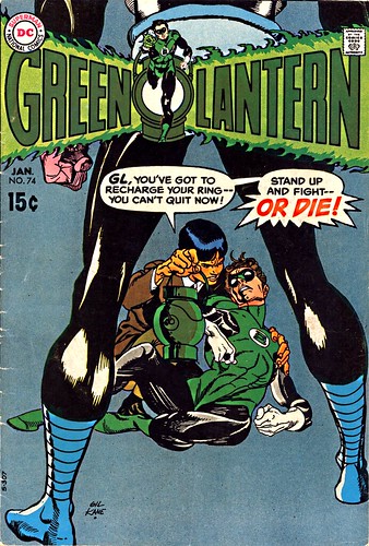 Green Lantern 74 cover by Gil Kane