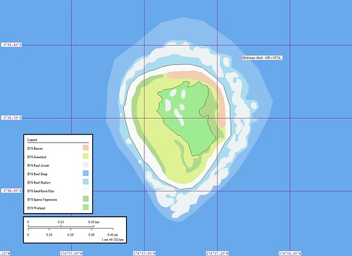 McKean Atoll - Map