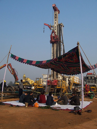 Rig Blessing Ceremony