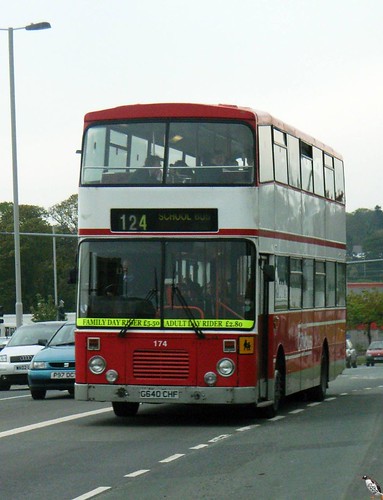174 G640CHF Plymouth Citybus.