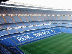 Stadium Santiago Bernabéu Real Madrid, Madrid, Spain