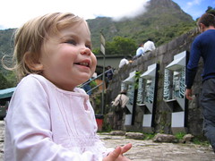 Adeline at Machu Picchu