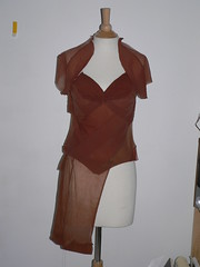1940's nylon riot dress