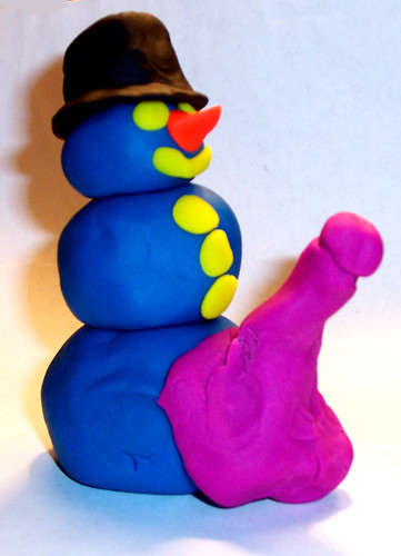 This snowman is to be taken seriously