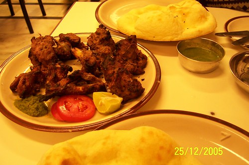 Mutton Burra and Tandoori Roti