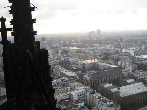 ケルン大聖堂・展望台からの風景