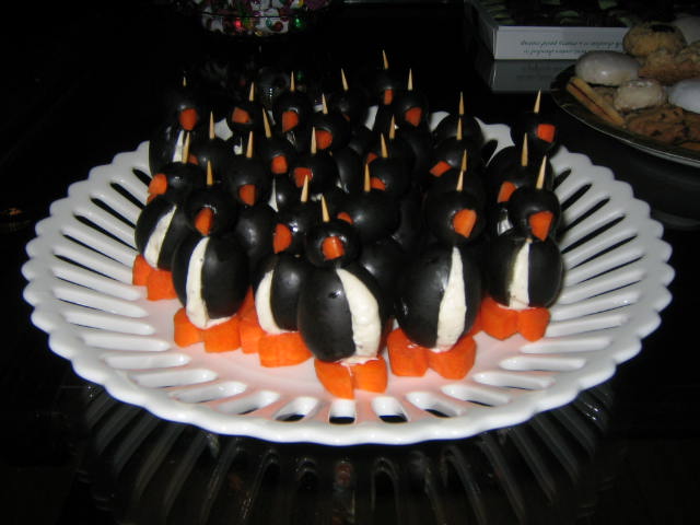 March of the Black Olive Penguins