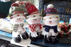 snowman trio