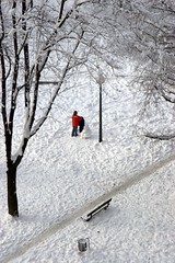 Snow in Croatia
