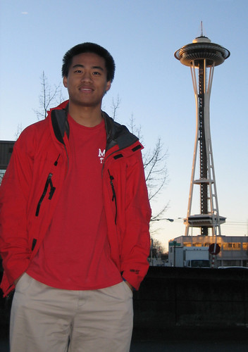Me with Space Needle