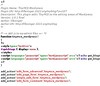 TinyMCE Code Screenshot