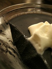 black sesame pudding