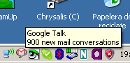 900 emails pendientes en Gmail