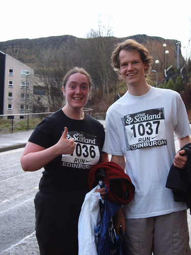 Edinburgh Great Winter Run - we finished!