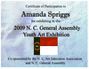 2009 youth art exhibit