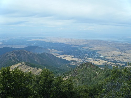 View from summit of Mt. Diablo